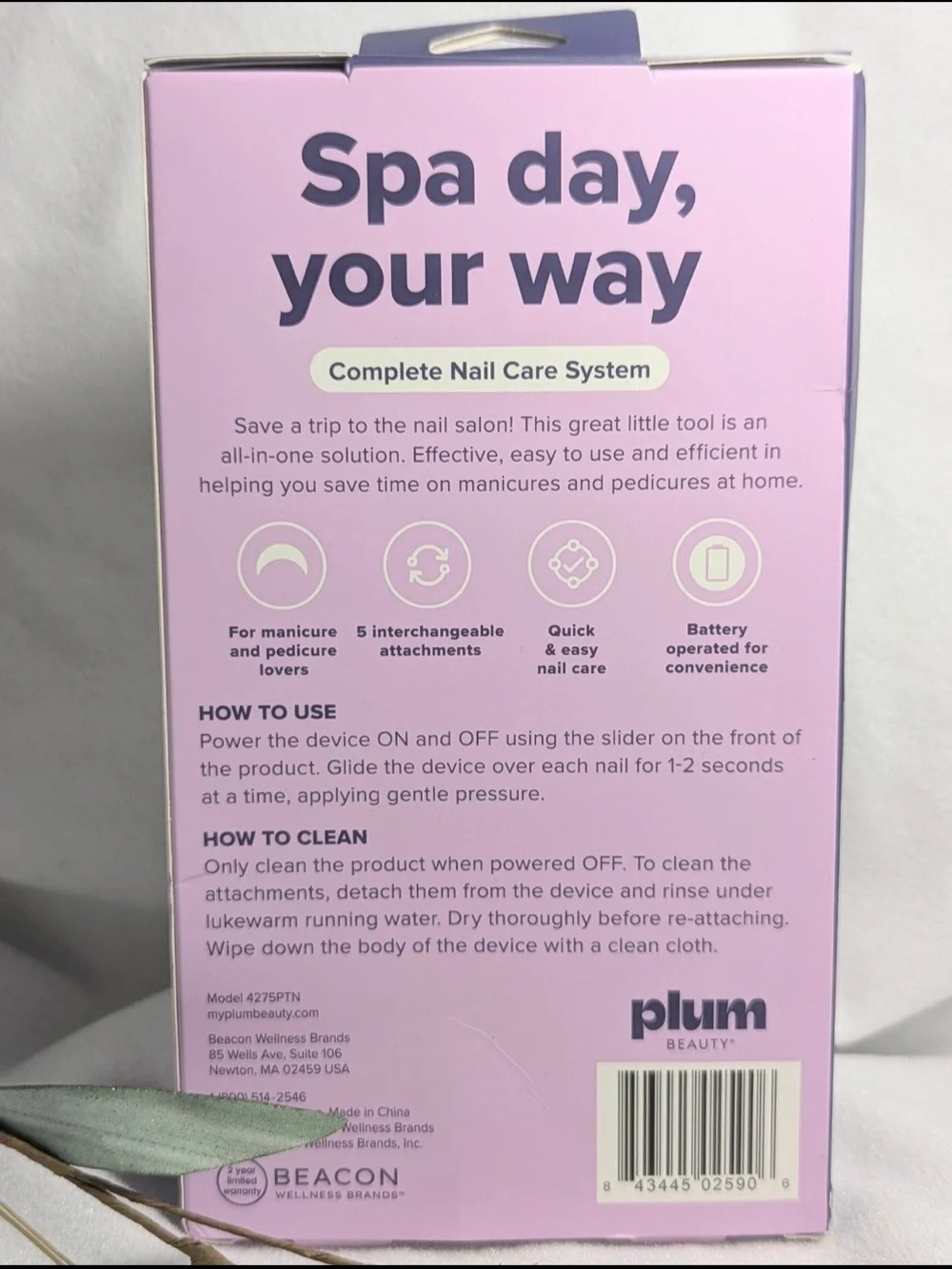 Plum Beauty Complete Nail Care System